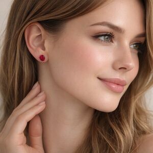 NWT Kate Spade New York Ruby Rose Teardrop Cubic Zirconia Stud Earrings